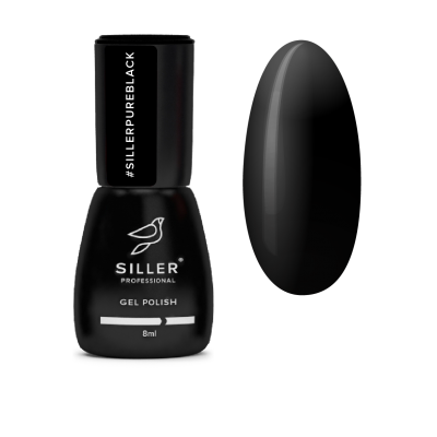 Гель-лак Siller Pure Black,8мл