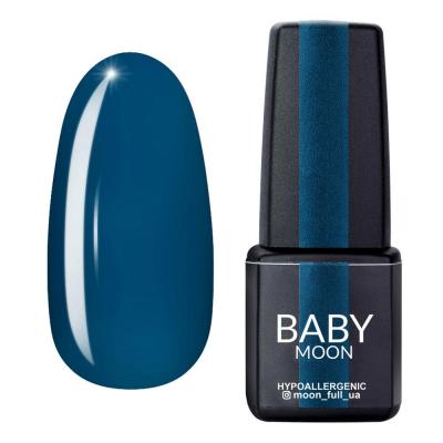 Гель лак Baby Moon Cold Ocean Gel polish №004 темно-бірюзовий