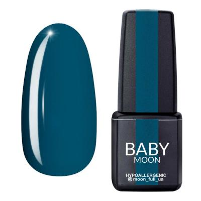 Гель лак Baby Moon Cold Ocean Gel polish №006 сіро-зелений