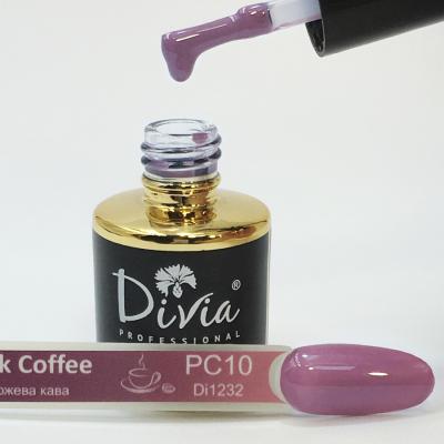  Гель-лак Divia Pink Coffee №PC10