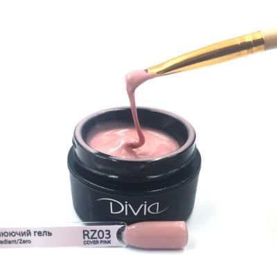 Divia гель моделюючий radiant/zero (RZ03 - Cover Pink), 14 мл 