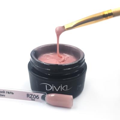 Divia гель моделюючий radiant/zero (RZ06 - Tan), 14 мл 