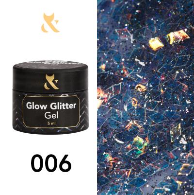 F.O.X Glow Glitter Gel 006