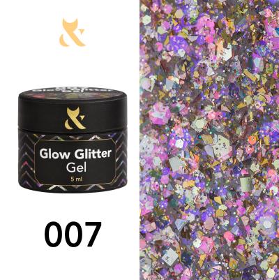 F.O.X Glow Glitter Gel 007
