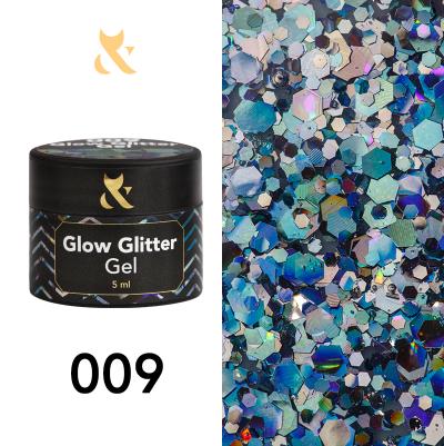 F.O.X Glow Glitter Gel 009