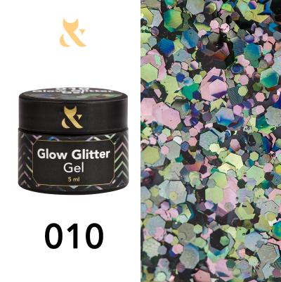 F.O.X Glow Glitter Gel 010