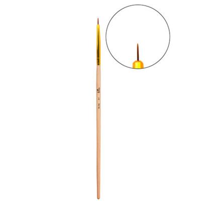 Пензлик для дизайну зі штучного ворсу "ЛАЙНЕР" DI702 [0#] 