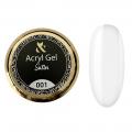 F.O.X Acryl Gel Satin 001,прозорий,15мл
