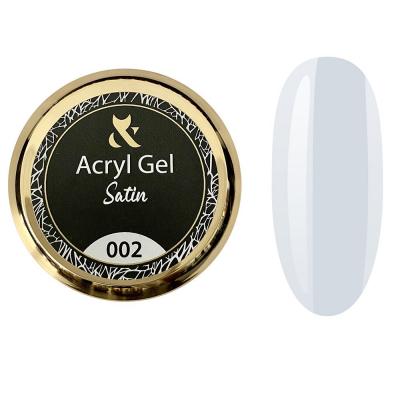 F.O.X Acryl Gel Satin 002,білий,15мл