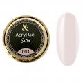 F.O.X Acryl Gel Satin 003,біло-рожевий,15мл