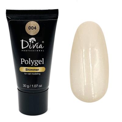 DIVIA - Полігель з шимером "POLYGEL" DI907 [004]