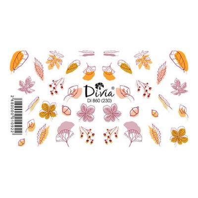 Divia - наклейки "слайдер" DI860 [230 - ОСІНЬ]