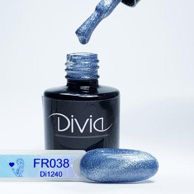 Гель-лак світловідбиваюча кішка "FROZEN/Крижане серце" DI1240 [FR038]