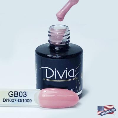 Divia - База камуфлююча "Gummy Base" Di1007 [GB03 - Cover Pink] (8 мл