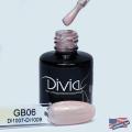 Divia - База камуфлююча "Gummy Base" Di1007 [GB06 - Natural Shimmer Peach] (8 мл)