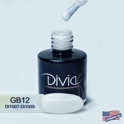 Divia - База камуфлююча "Gummy Base" Di1007 [GB12 - Milky White] (8 мл)