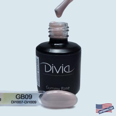 Divia - База камуфлююча "Gummy Base" Di1008 [GB1509 - Nude],15 мл