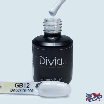 Divia - База камуфлююча "Gummy Base" Di1008 [GB1512 - Milky White],15 мл