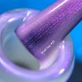 NAILSOFTHENIGHT Shell top 01 – перлинний топ з ліловою втиркою без липкого шару, 10 мл