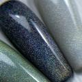 NailsOfTheNight Holographic Top Cat eye — голографічний топ без ЛШ з ефектом котячого ока,10 мл