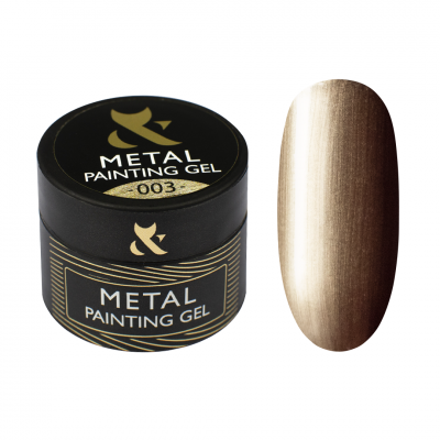 Гель фарба F.O.X Metal painting gel 003, 5 ml