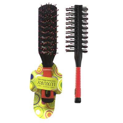 Luxury - Щітка тунельна для волосся HB-01-04 скелет двустороння