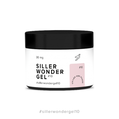 Siller Wonder Gel №10 – гель (рожева хмара), 30 мл