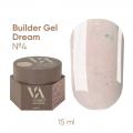 Гель для нарощення нігтів Valeri Dream Builder Gel, 004, 15 мл