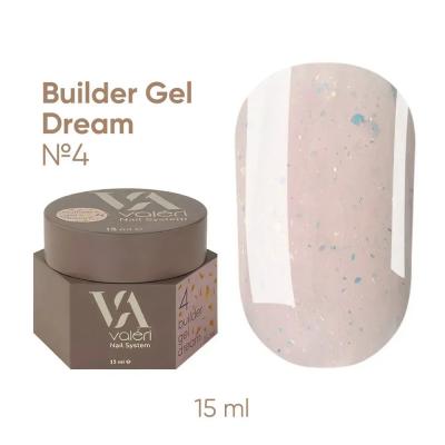 Гель для нарощення нігтів Valeri Dream Builder Gel, 004, 15 мл
