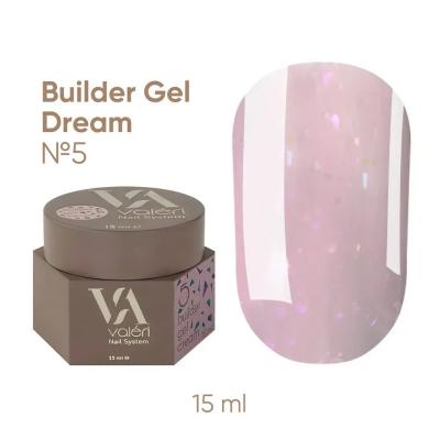 Гель для нарощення нігтів Valeri Dream Builder Gel, 005, 15 мл