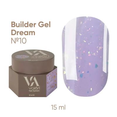 Гель для нарощення нігтів Valeri Dream Builder Gel, 010, 15 мл