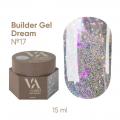 Гель для нарощення нігтів Valeri Dream Builder Gel, 017, 15 мл