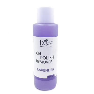 Divia - Рідина для зняття гель-лаку з екстрактами Di930 [05 - лаванда] (100 мл)