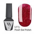 Гель лак Valeri Flash № 15 (6 ml)