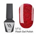Гель лак Valeri Flash № 16(6 ml)