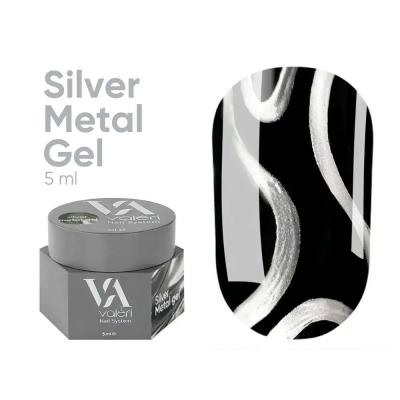 Valeri Silver Metal Gel