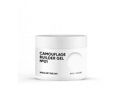 NAILSOFTHEDAY Camouflage builder gel 01, 30 мл