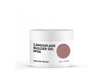 NAILSOFTHEDAY Camouflage builder gel 06, 30 мл