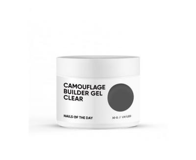 NAILSOFTHEDAY Camouflage builder gel clear, 30 мл