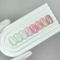 Base NAILSOFTHEDAY Cover NEW Formula 26 — ніжно-рожева зі срібним шимером, 10 мл 