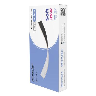 Змінні двосторонні файли Сталекс papmAm Mix EXPERT (м'яка основа)  DFCEMix-20-100/180 (25 шт) 