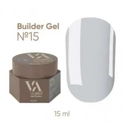 Гель для нарощування Valeri Builder Gel  №15, 15 мл