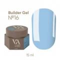 Гель для нарощування Valeri Builder Gel  №16, 15 мл