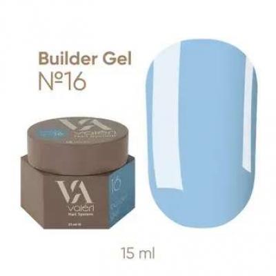 Гель для нарощування Valeri Builder Gel  №16, 15 мл