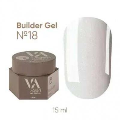 Гель для нарощування Valeri Builder Gel  №18, 15 мл