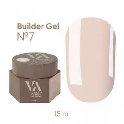 Гель для нарощування Valeri Builder Gel  №7, 15 мл