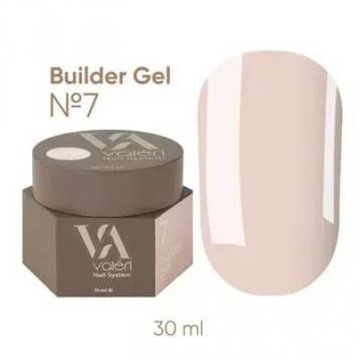 Гель для нарощування Valeri Builder Gel  №7, 30 мл