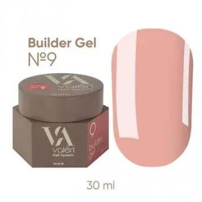 Гель для нарощування Valeri Builder Gel  №9, 30 мл