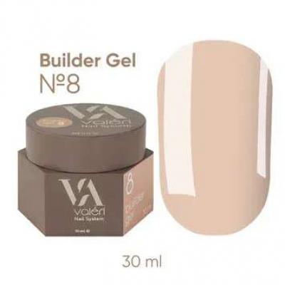 Гель для нарощування Valeri Builder Gel №8, 30 мл