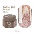Гель для нарощення нігтів Valeri Dream Builder Gel, 020, 15 мл